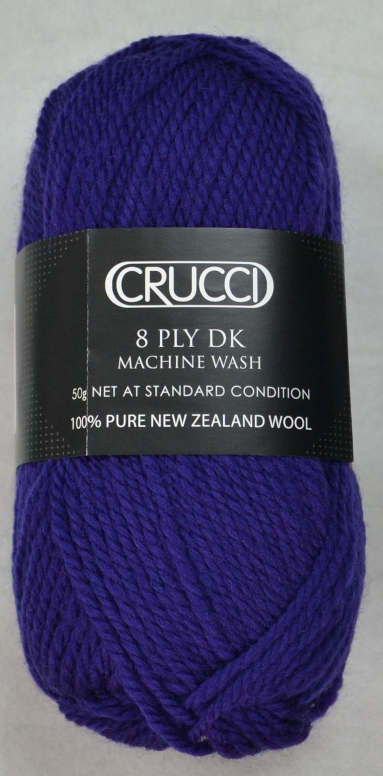 Crucci 8 Ply DK Knitting Yarn 100 Pure New Zealand Wool, 50g Ball