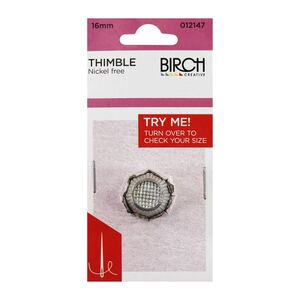 Birch 16mm Nickel-free Thimble