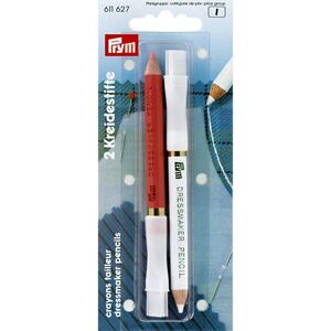 Chalk Pencils And Brush White / Rose by Prym