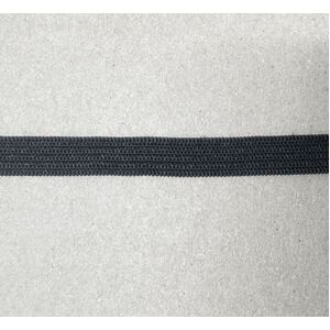 BLACK 12mm Double Knitted Elastic Per Metre