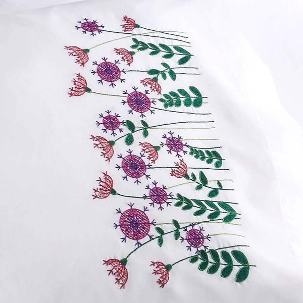 Bucilla embroidery best sale pillowcases