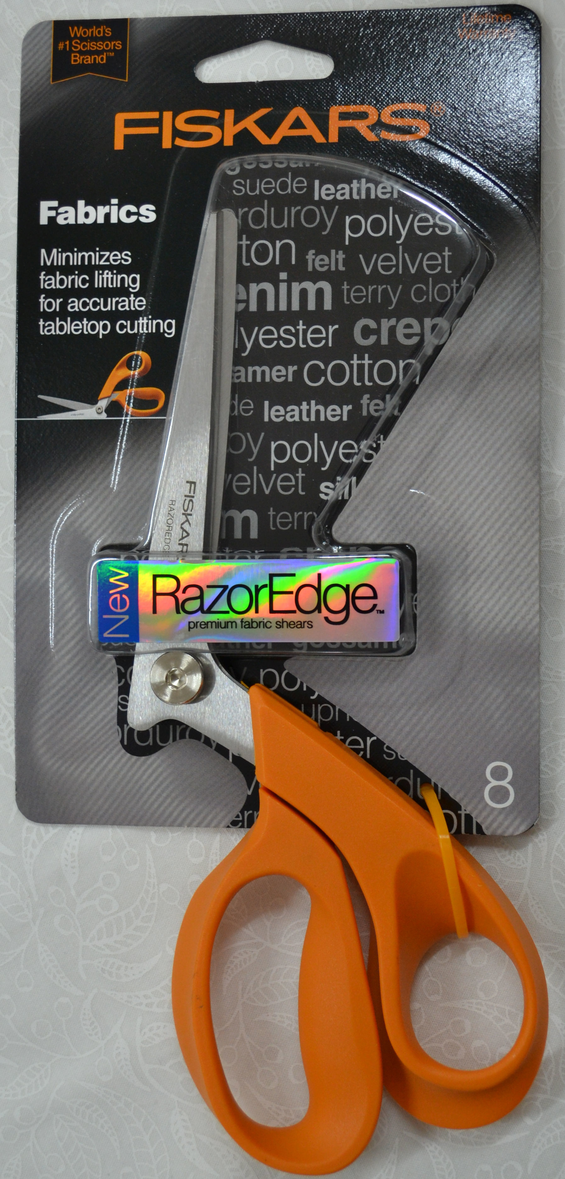 Fiskars Razoredge 8In Fabric Shears For Tabletop