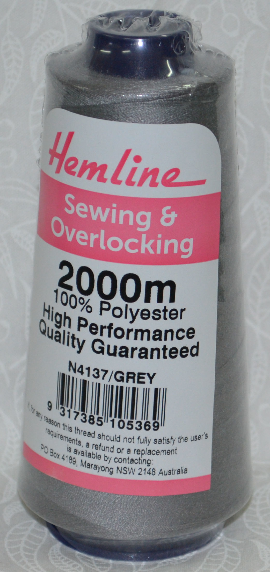 QA (Hemline) 2000m Overlocker Thread, Sewing Thread, Per Cone, Select Colour - Imagen 17 de 35