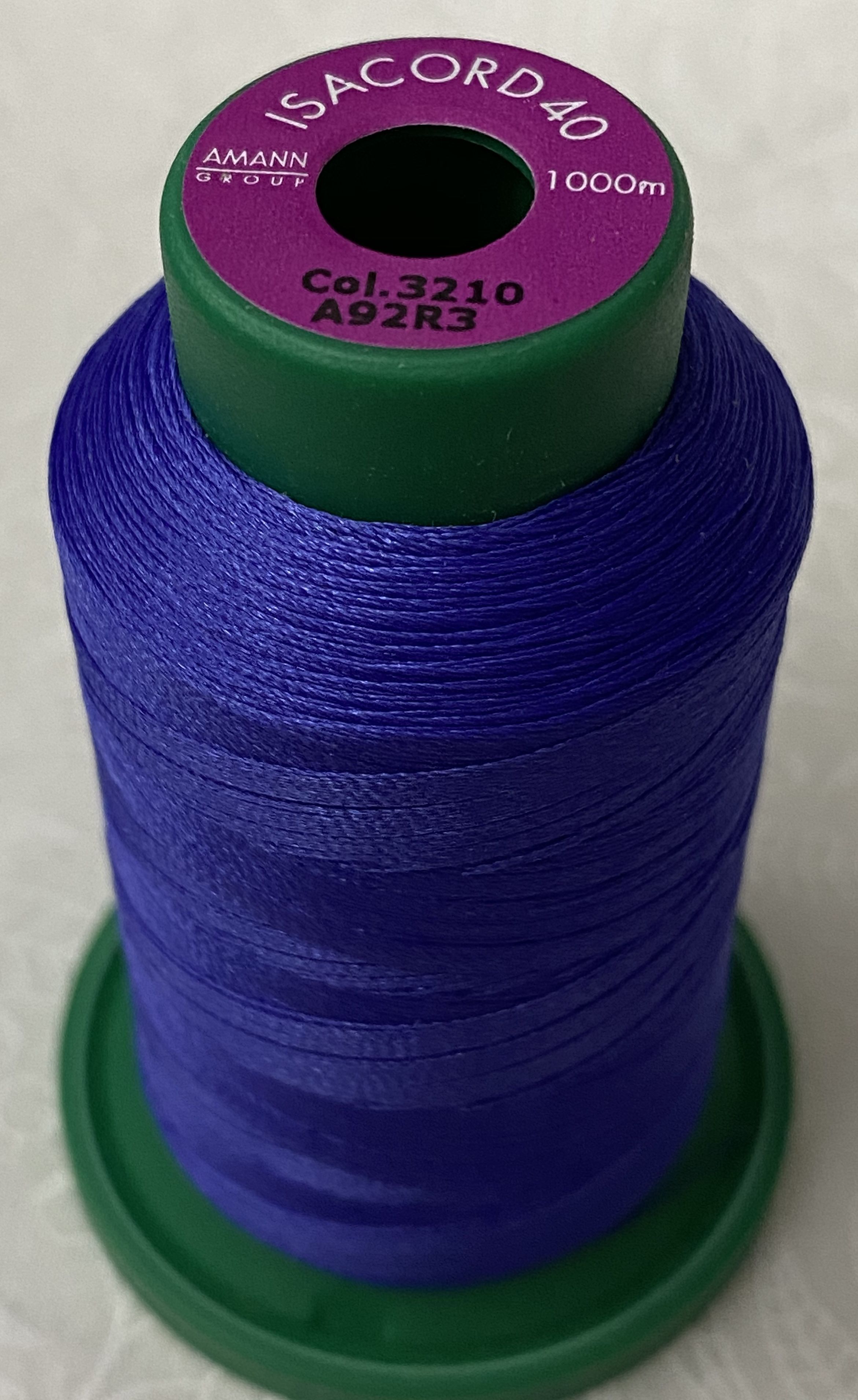 Isacord 1000M Polyester: Blueberry-3210