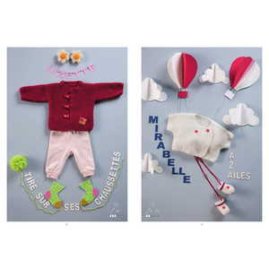 Bergere De France Magazine #01, 1 - 6 months Layette: Merinos 2.5 (60376)