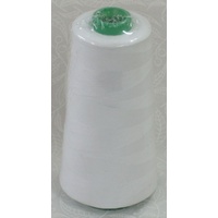 Birch Overlocker / Serger Thread, WHITE, 2500m For Overlocking, Colour #351