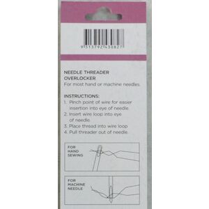 Birch Serger / Overlocker Needle Threader, Extra Long, 135mm, 012298