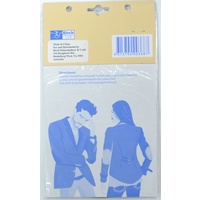 Protector Elbow Patch, Black, 1 Pair, Punched Holes Ready To Sew onto Garment