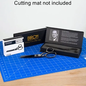 Birch Creative 100 Yr Celebration Forged Scissor Gift Box (Edgar) 8 Inch Bent