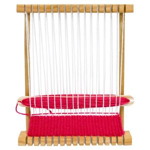 Birch Weaving Loom, Natural Wood, 24.5 x 20cm, #020305