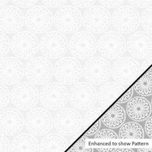 Night & Day 2 Mandala Tone on Tone, 110cm Wide Cotton Quilting Fabric