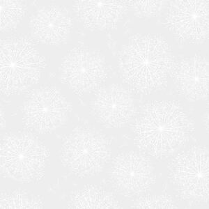 Night & Day 2 Dandelion White 110cm Wide Cotton Fabric 0206/0609