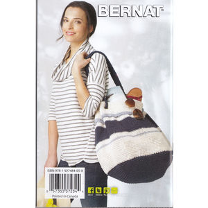 Bernat Crochet Pattern Book, It's In The Bag, Bags, Carry-Alls and Totes