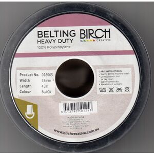 Birch Belting / Strapping 38mm, For Bags, Luggage Straps, Camping, 45m Roll