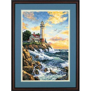 ROCKY POINT Counted Cross Stitch Kit, 03895