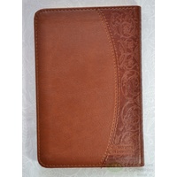 My Daily Spiritual Companion Record Book Soft Cover Leather Feel, 150mm x 75mm