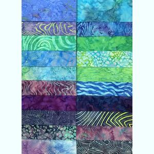 Batik Australia "NORTHERN DELIGHTS", 40 x 10 Inch Fabric Squares - LIMITED STOCK
