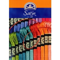 DMC Satin Floss S310 Black Embroidery Thread