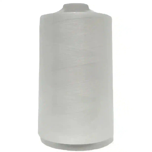 Half Bleached WHITE 100% Cotton 5000m Thread