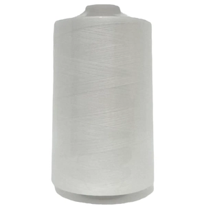 Half Bleached WHITE 100% Cotton 5000m Thread