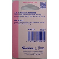 Bobbins, Late Models Brother, Singer, Bernette, Pack of 3 Bobbins (120.23)