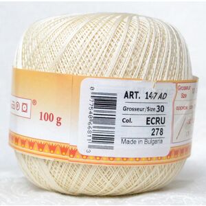 DMC Babylo Size 30, ECRU Crochet Cotton, 100g Ball