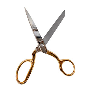 Gingher 8 inch Gold Handle Knife Edge Dressmakers Shears #220521