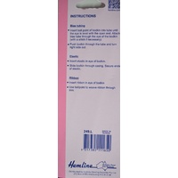 Ballpoint Bodkin, Ribbon Weaving, Insert Elastic, Turning Bias Tubing, 249.L