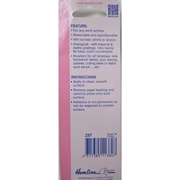 Hemline Tape Measure Adhesive Suitable For Any Workbench 150cm, 60", 25mm wide