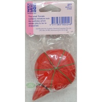 Hemline "Tomato" Pin Cushion With Handy Pin Sharpener Particles