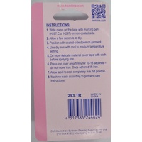 Hemline Name Tag Refills, 36 Iron-On Name Tags, Instructions Included
