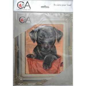 Collection D' Art Tapestry Kit, DOG, 14cm x 18cm (#3.271K)