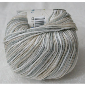 DMC Natura Spring #412, ALUMINE, 100% Cotton 4 Ply Crochet & Knitting Yarn, 50g Ball