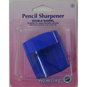 Hemline Double Barrel Pencil Sharpener