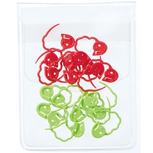 Clover Quick Locking Stitch Markers (Small), 20 Pcs per Pack