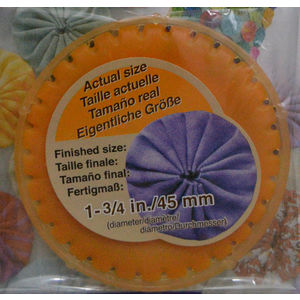 Clover Yo-Yo Maker, Create Beautiful Gathers, #8701, Large 45mm (1.75")