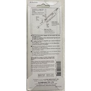 Clover Mini Iron II - Adapter BALL Tip, For Crafts, Quilting, Patchwork, etc