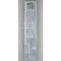 Clover Amour Crochet Hook, 5.5mm #1048/I, Easy Grip Elastomer Handle