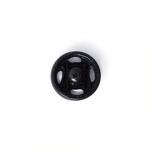 Prym Snap Fasteners, 7mm, Black 12 Per Pack #341162