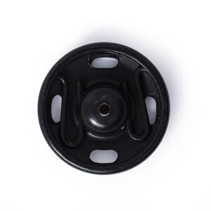 Prym Snap Fasteners, 15mm, Black, 6 Per Pack #341169