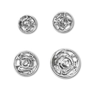 Prym Snap Fasteners, 6-11mm, Silver-Coloured #341270