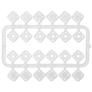 Prym Snap Fasteners Square, 7mm, Transparent #347118