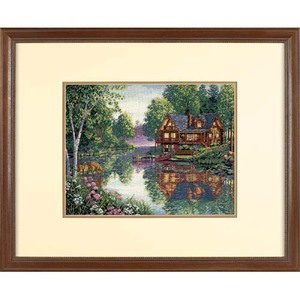 CABIN FEVER Gold Collection Counted Cross Stitch Kit #35183 By Dimensions
