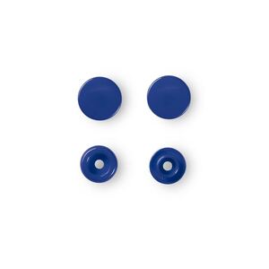 Prym Non-Sew Press Fasteners, Colour Snaps, Round, 12.44mm, Royal Blue 30pce