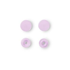 Prym Non-Sew Press Fasteners, Colour Snaps, Round, 12.44mm, Rose 30pce