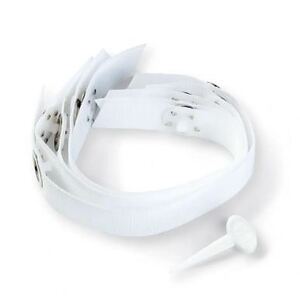 Prym Clip On Towel And Cloth Hooks, Terry, White 5 Pieces