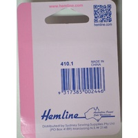 Hemline Safety Pins, Hardened & Tempered, 34mm 30 Pieces, Re-Usable Box