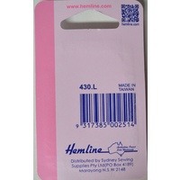 Hemline Hook & Bar Skirt & Trouser Fasteners, Large, 3 Sets, Nickle Colour