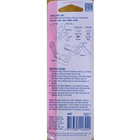 Hemline Fashion Snaps Clamp Tool Set, For Fashion Snaps Marked "A"