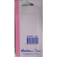 Hemline Teddy Tape White, Use For Fastening Bodysuits, Lingerie Etc, 2 Sets